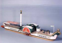 Modell des Dampfschiffs 