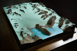 Landschaftsmodell "Küste Spitzbergen"