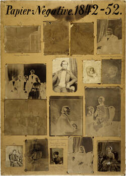 Historisches Lehrmuseum für Photographie, Tafel 1: "Papier-Negative. 1842-52."